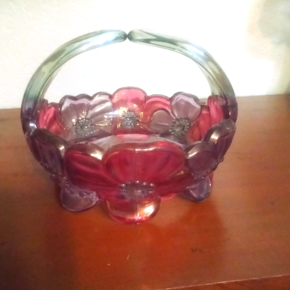 Vintage basket dish